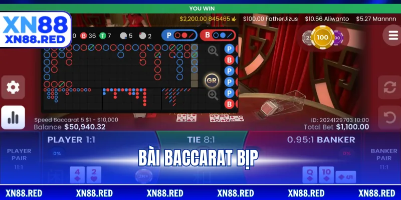 Bài baccarat bịp